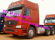 2.0inch の Sinotruk Howo の索引車のトラック 336hp 4x2 のトラクターのトラック次元 6110 x 2496 x 2958mm