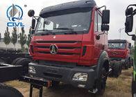 良質および価格の赤い色380hpモデル2638 2642が付いている新しいBeiben 6x6 6x4の貨物トラックChasssis