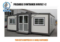 洗面所のよい価格の移動式容器の家が付いている折り畳み式の容器の家