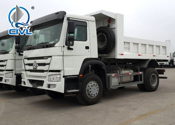 ダンプカーのトレーラーのダンプのダンプカー トラック 4 x 2 重いダンプ トラックの底 8/10/12mm Sinotruck Howo Dumpper