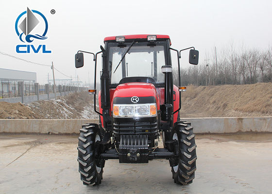 小屋およびファンが付いている道具の農場トラクターが付いているWeichaiエンジン4WD 100HPの農業トラクター